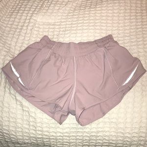 Lulu lemon light lavender 2.5” shorts , size 4